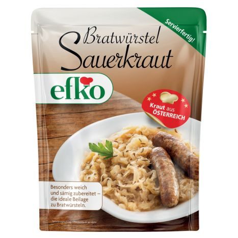 efko Bratwürstel Sauerkraut 310g
