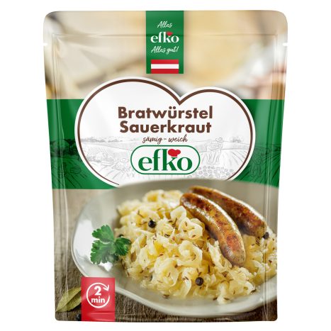 efko Bratwürstel Sauerkraut 310g
